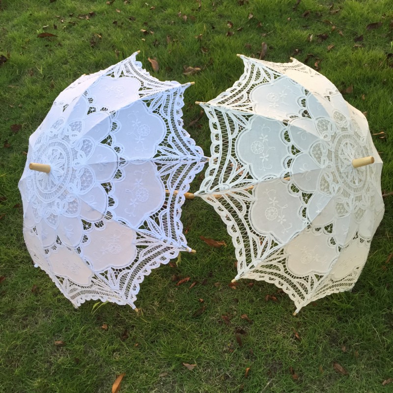 New Vintage Lace Umbrella Hand - Embroidery Craft reseña y precio