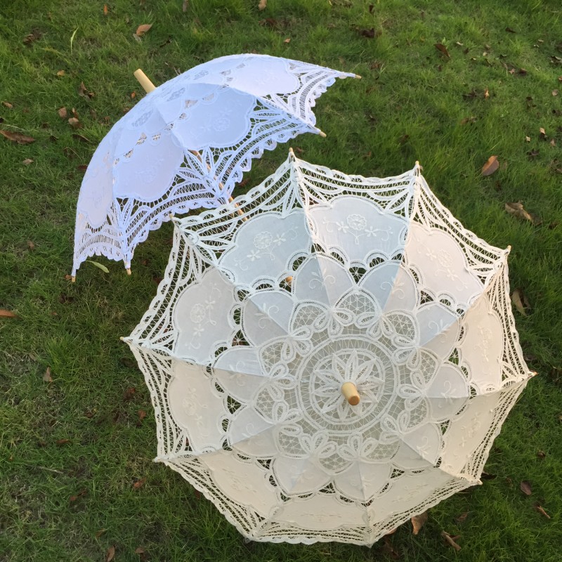 New Vintage Lace Umbrella Hand - Embroidery Craft reseña y precio