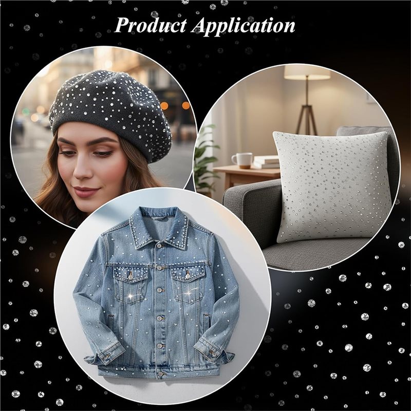 Hot Trend-Crystal Transfers Gl - Hotfix Rhinestone Sheet reseña y precio
