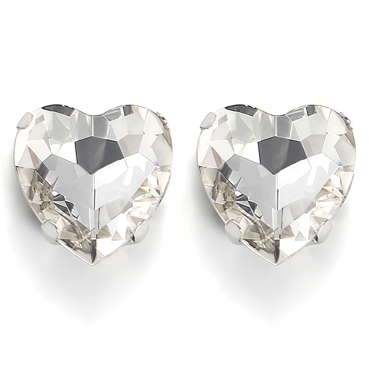Heart Shape Glass Rhinestones  - Sew On Rhinestone reseña y precio