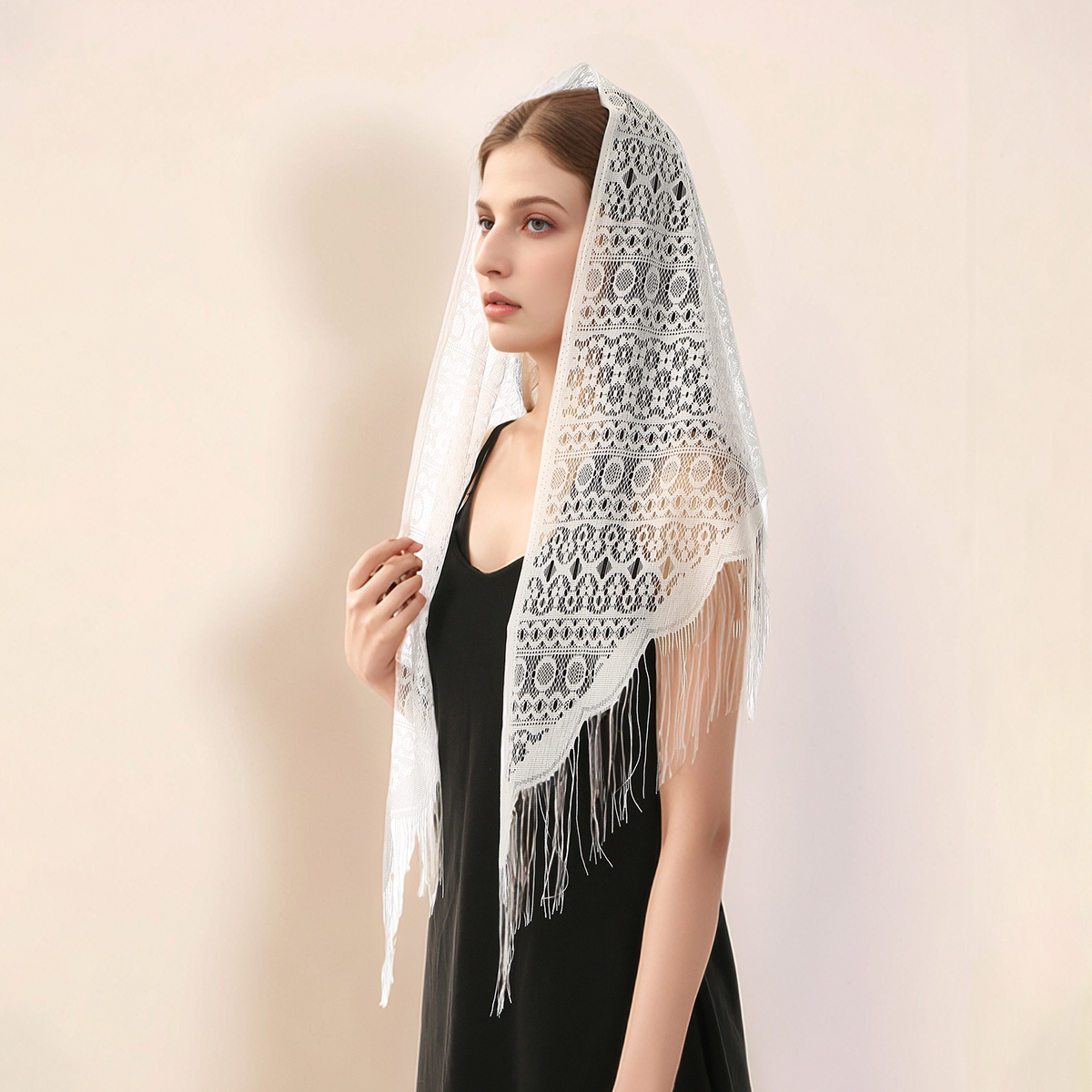 Fashion Lace Embroidery Triang - Tassel Fringe Trim reseña y precio