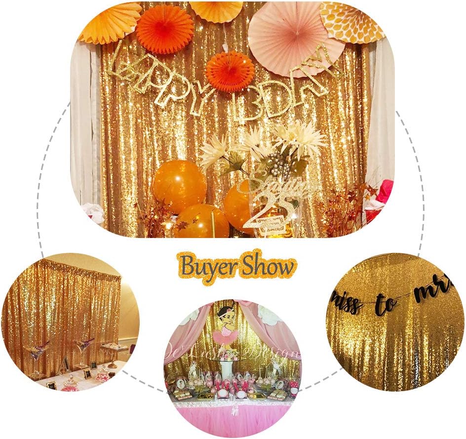 Silver Sequin Backdrop Curtain - Sequin Fabric Panel reseña y precio