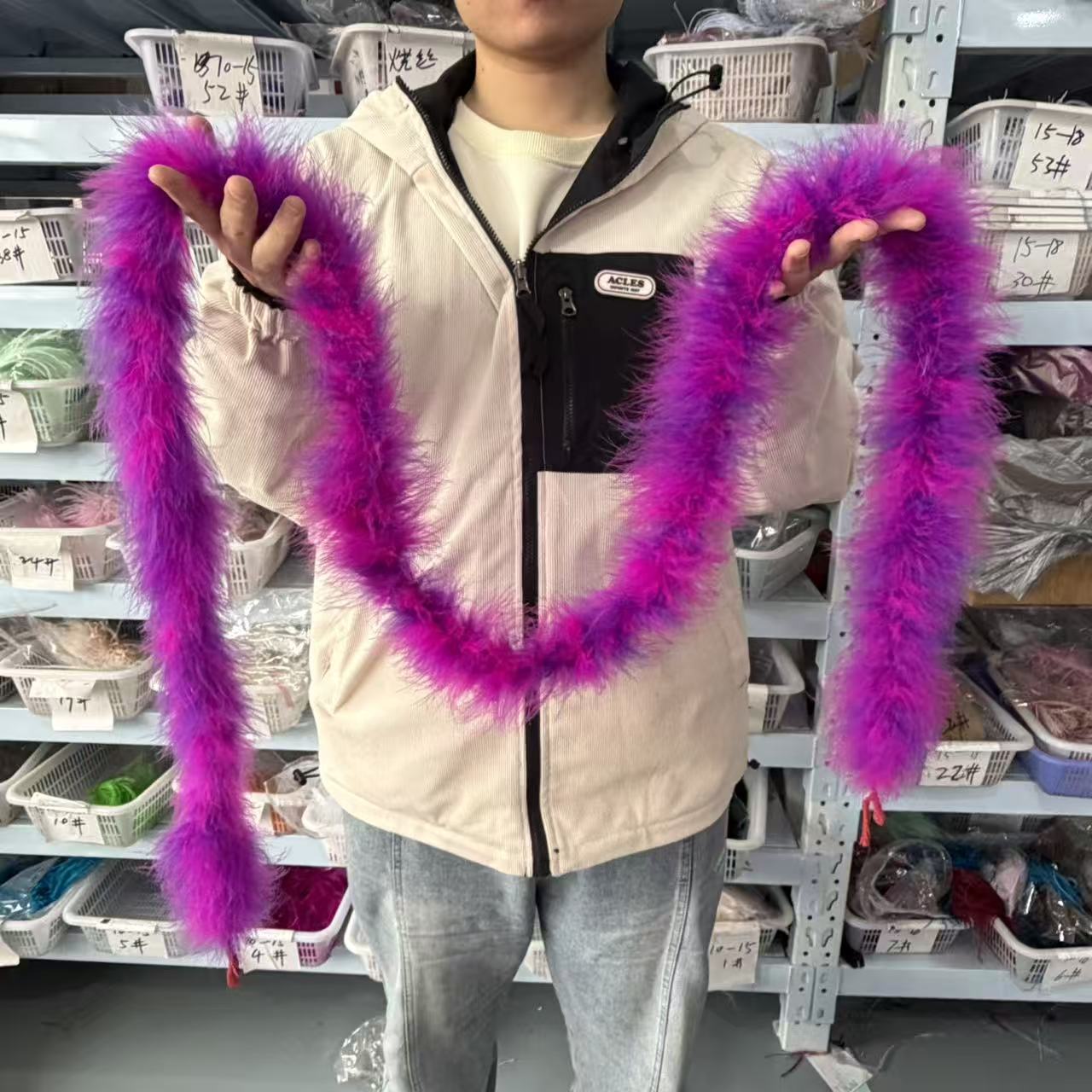 Multicolored 2Meters Marabou F - Feather Trim Marabou reseña y precio