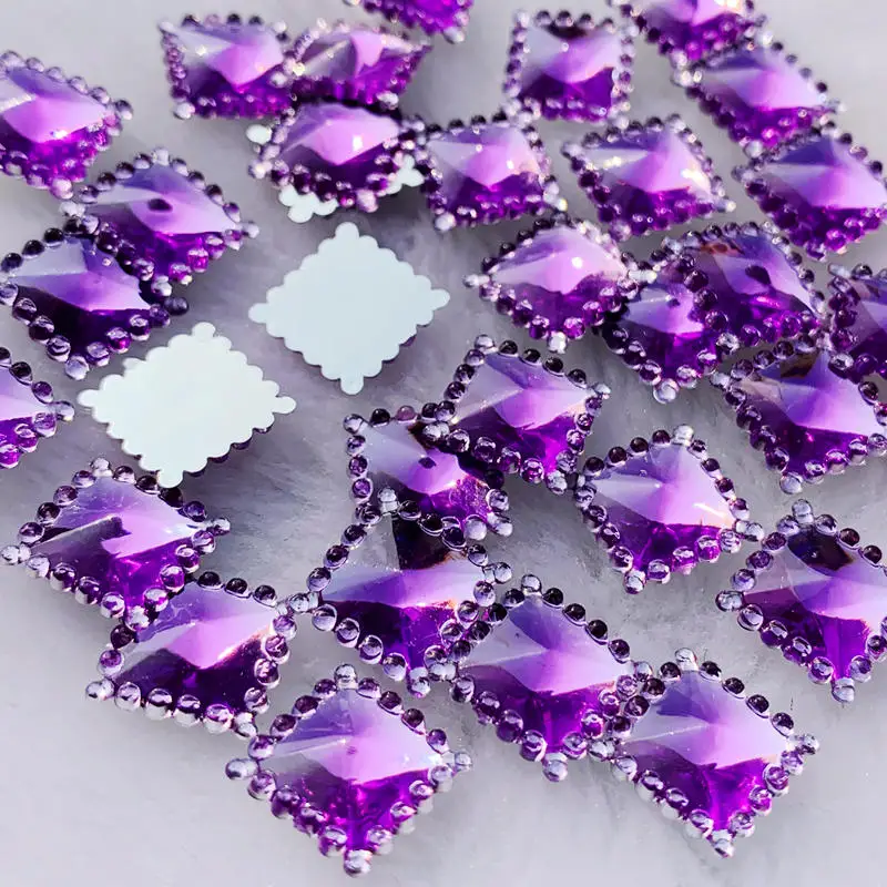 80pcs 12mm Crystal Acrylic Rhi - Embellishment Glue Craft reseña y precio