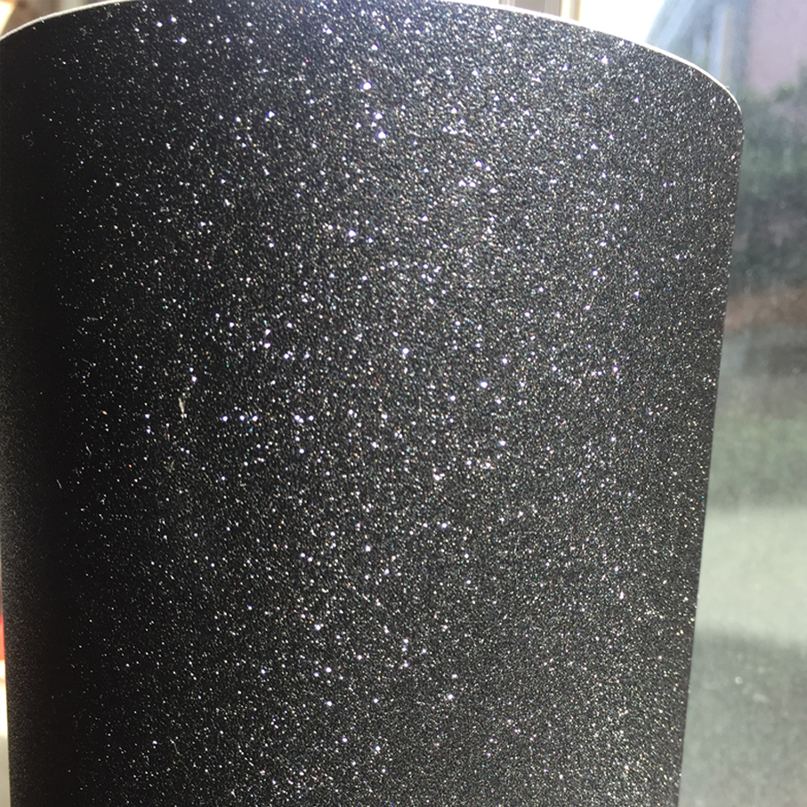 50CM*300CM black Glitter Diamo - Glitter Vinyl Roll reseña y precio