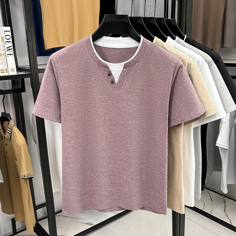 Men's Minimalist Henley Neck T - Embellish Knit reseña y precio
