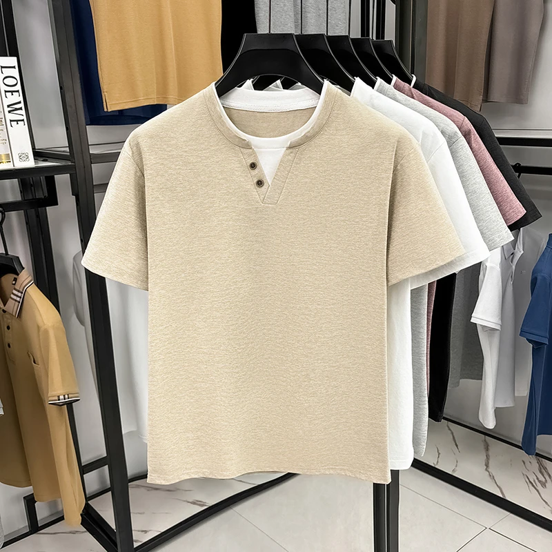 Men's Minimalist Henley Neck T - Embellish Knit reseña y precio