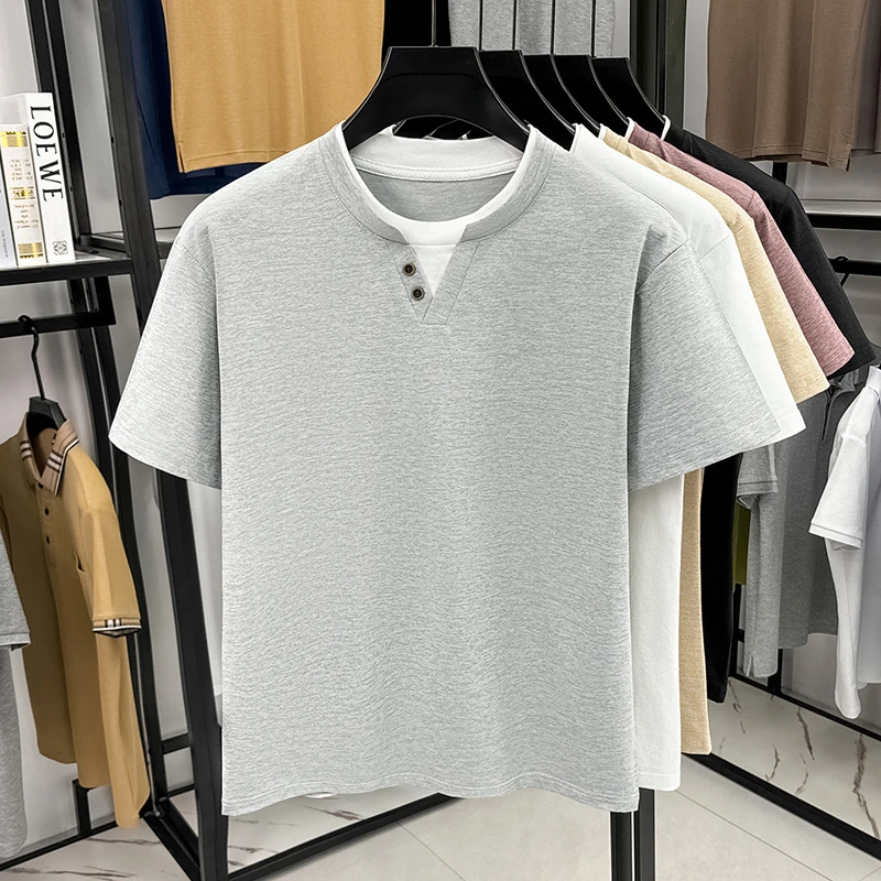 Men's Minimalist Henley Neck T - Embellish Knit reseña y precio