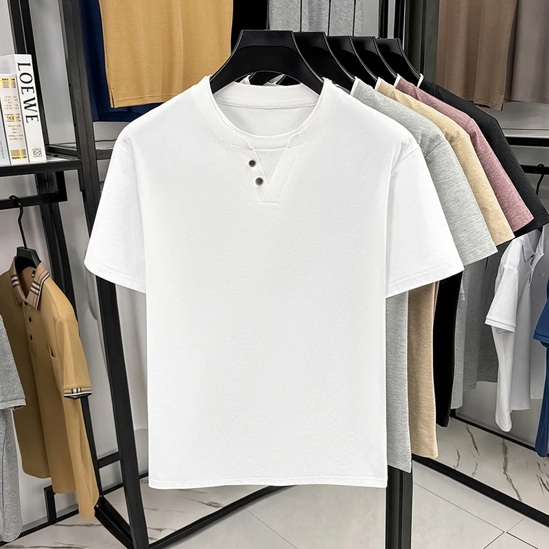 Men's Minimalist Henley Neck T - Embellish Knit reseña y precio