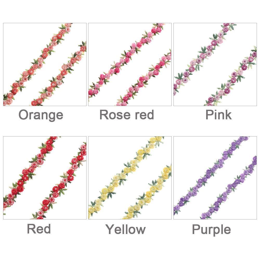 2Yard Flower Lace Trim Embroid - Lace Ribbon Trim reseña y precio