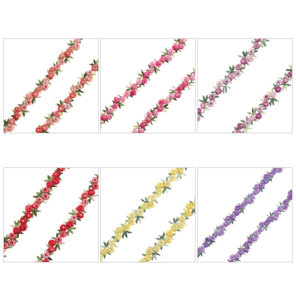 2Yard Flower Lace Trim Embroid - Lace Ribbon Trim reseña y precio