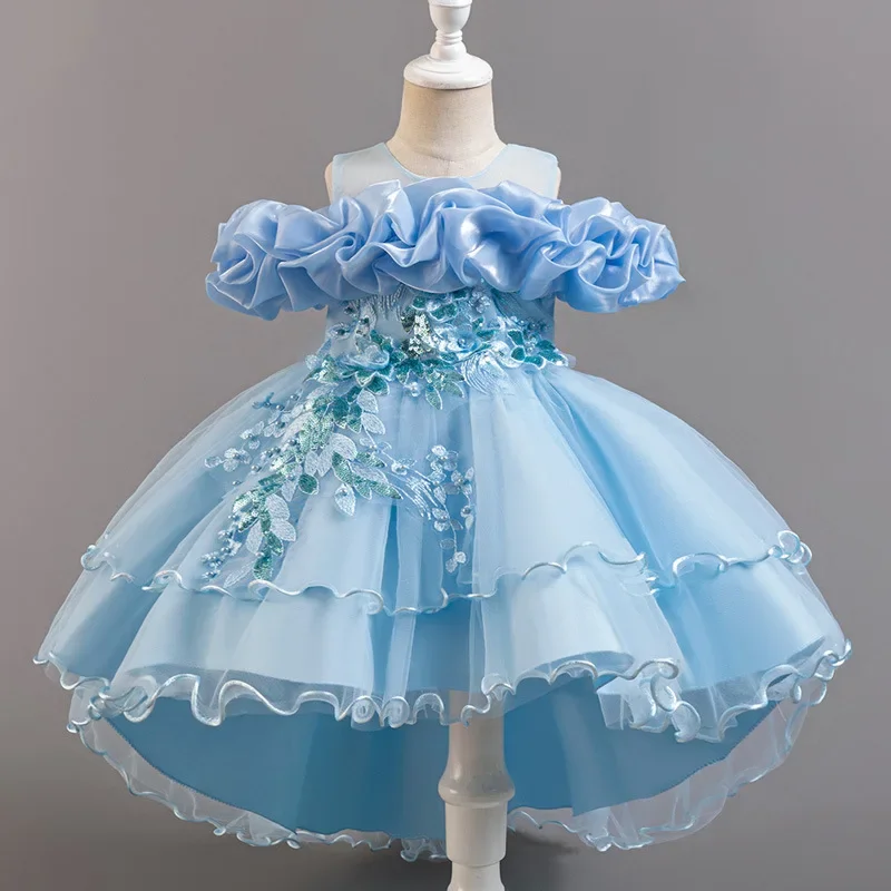 Fashion Flower Girl Dresses fo - Lace Ribbon Trim reseña y precio