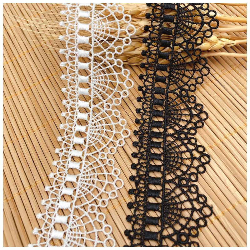 Hollow Embroidery Clavicle Cha - Lace Ribbon Trim reseña y precio