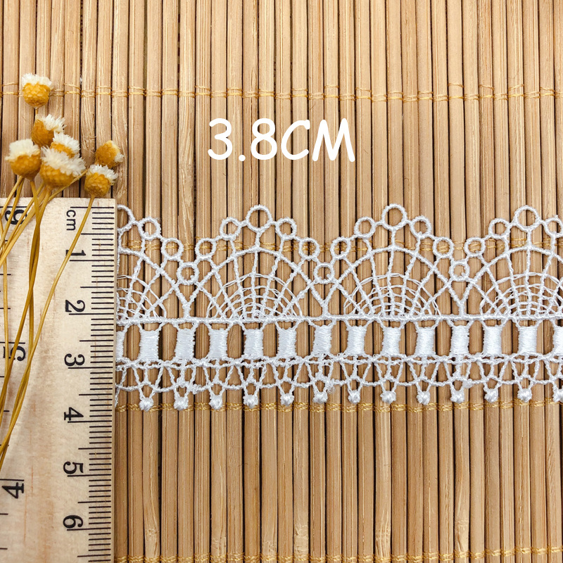 Hollow Embroidery Clavicle Cha - Lace Ribbon Trim reseña y precio