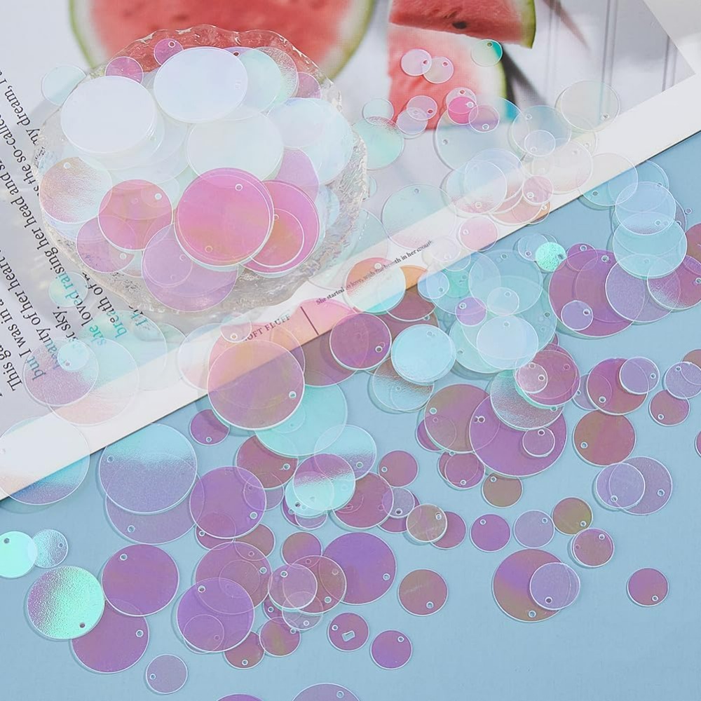 1800Pcs 6 Sizes Loose Sequin F - Embroidery Craft reseña y precio