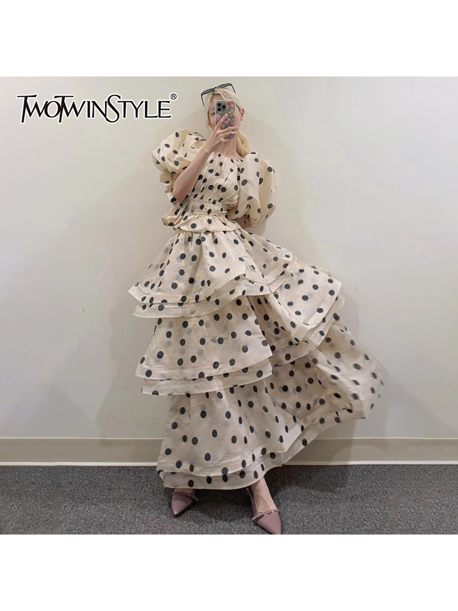 TWOTWINSTYL Hit Color Polka Do - Tassel Fringe Trim reseña y precio