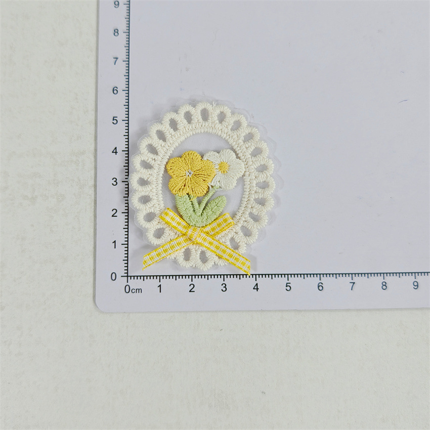 10PCS New Spring Summer Fresh  - Applique Patch Flower reseña y precio