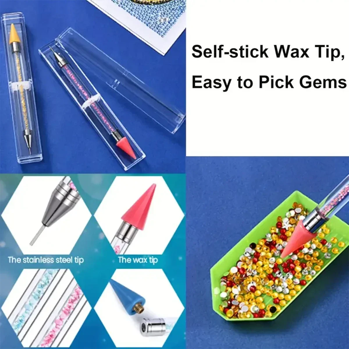 Waxless Diamond Painting Tool, - Embroidery Craft reseña y precio