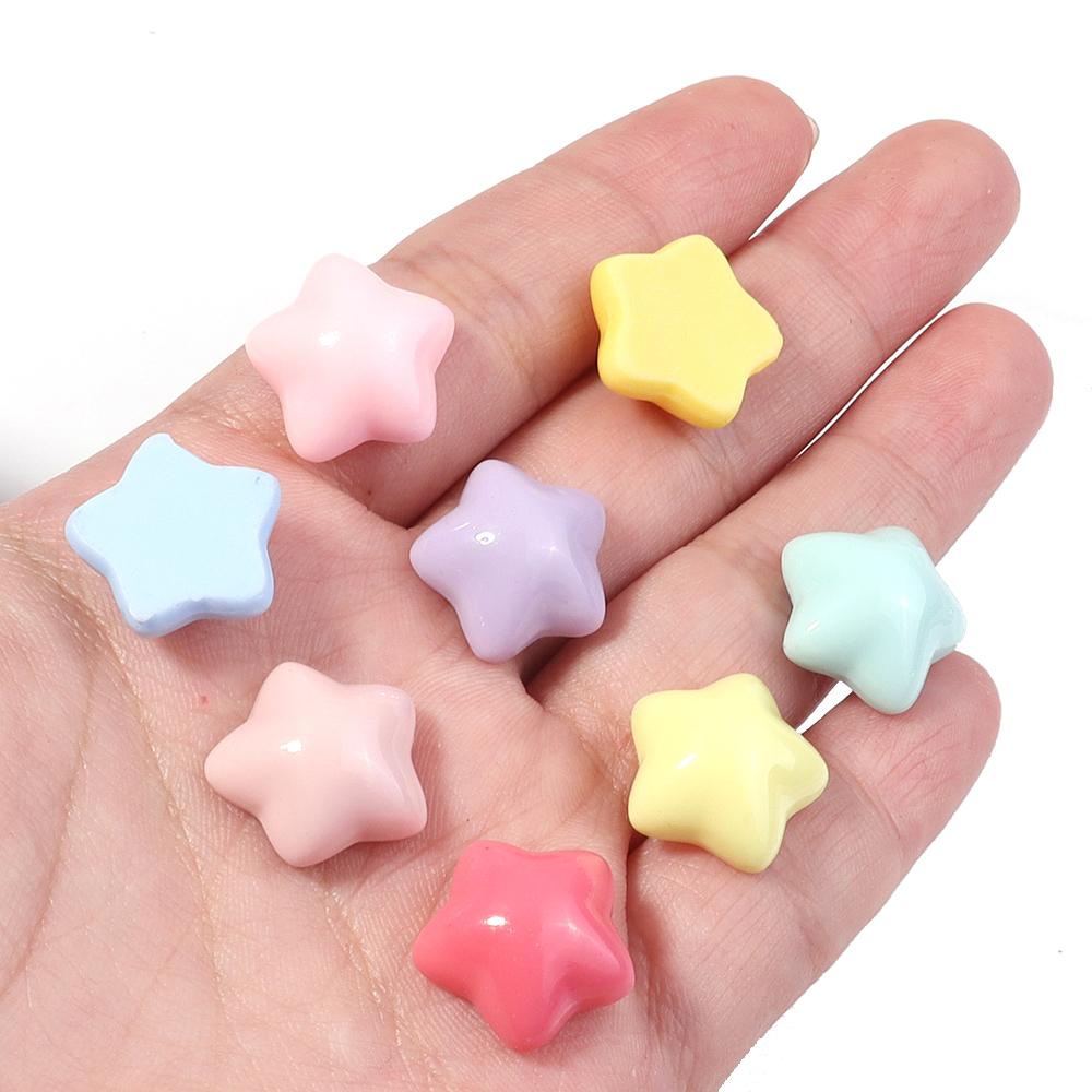 50pcs/lot 16mm Colorful Star R - Craft Embellishments reseña y precio