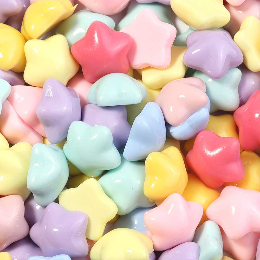 50pcs/lot 16mm Colorful Star R - Craft Embellishments reseña y precio