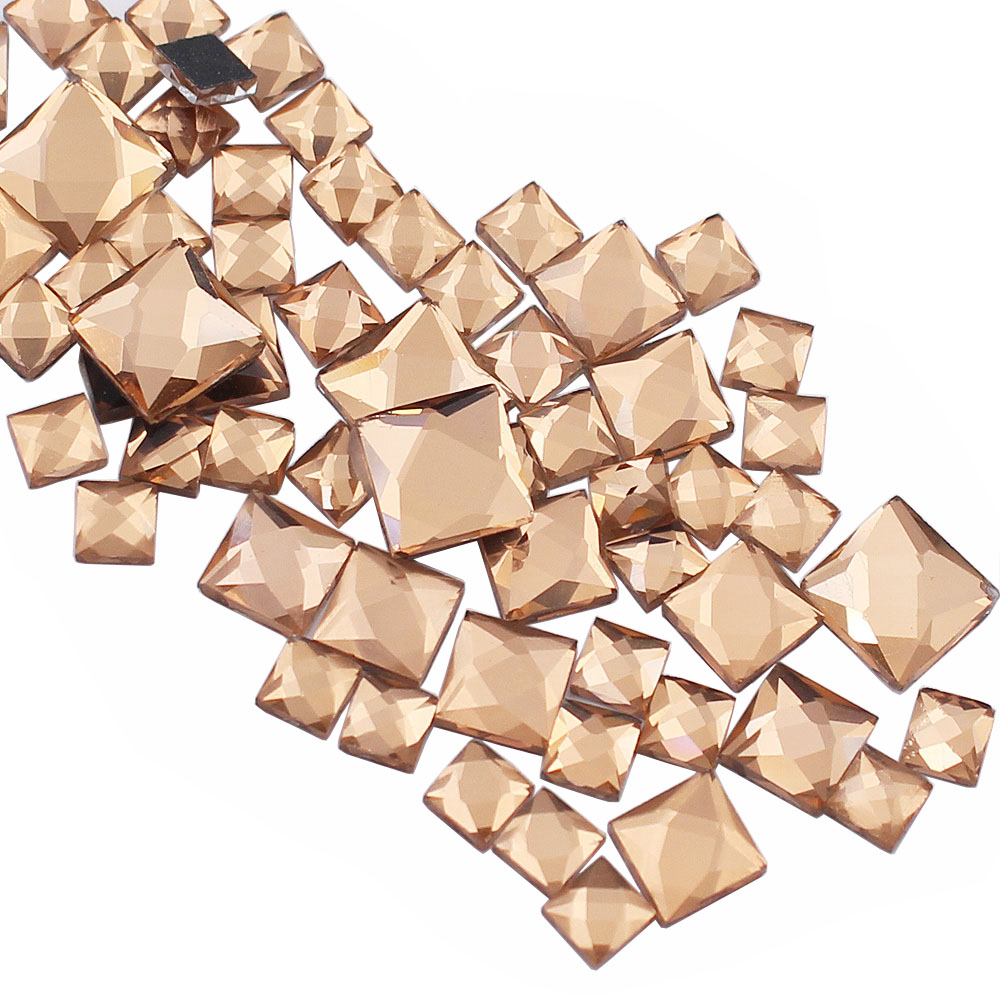 5mm 8mm 10mm Rhinestones Squar - Hotfix Rhinestone Sheet reseña y precio