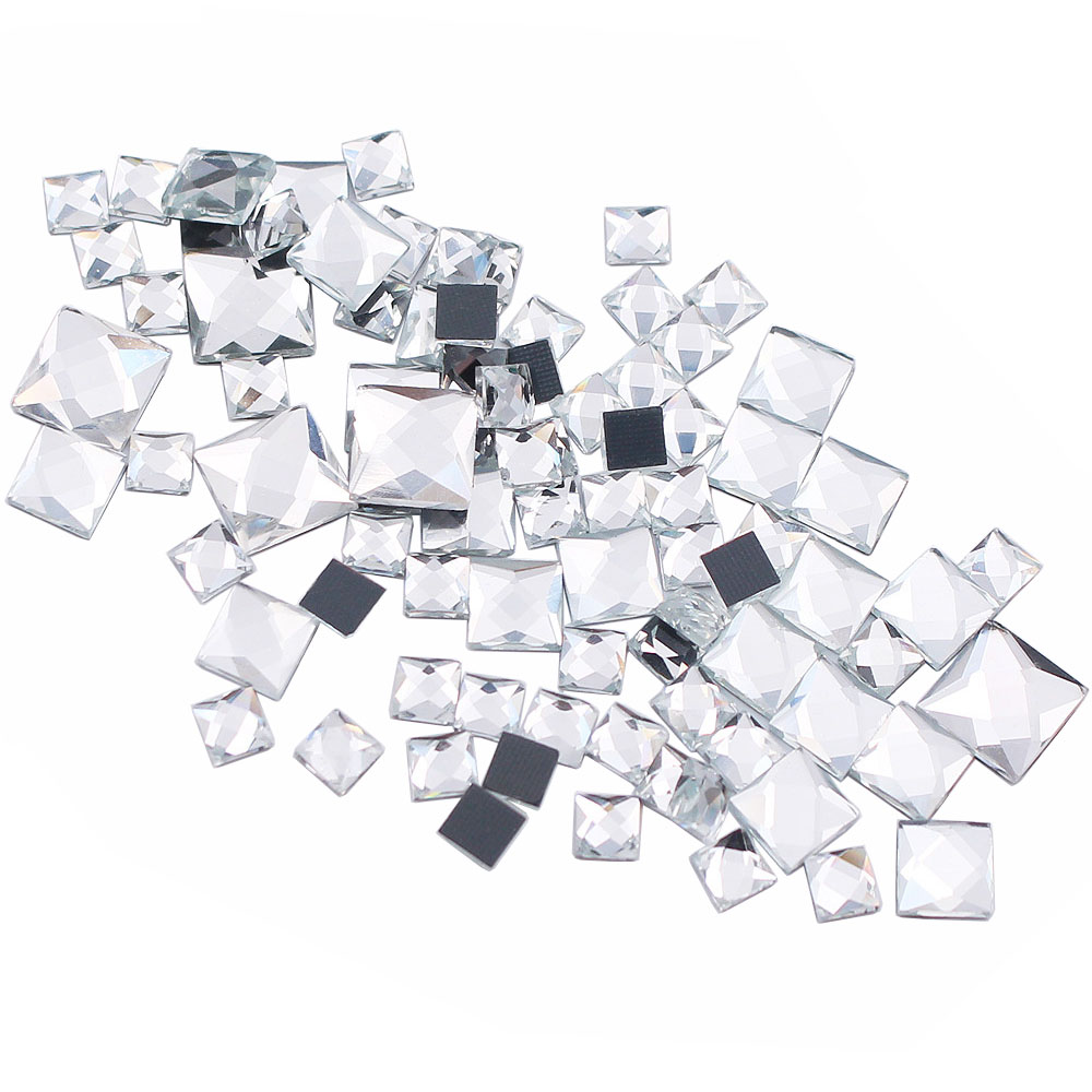 5mm 8mm 10mm Rhinestones Squar - Hotfix Rhinestone Sheet reseña y precio