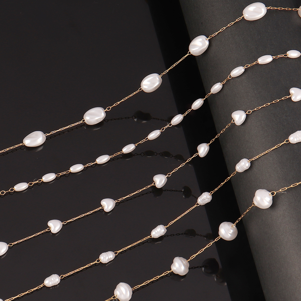 1Meters Stainless Steel Chain  - Pearl Trim Chain reseña y precio