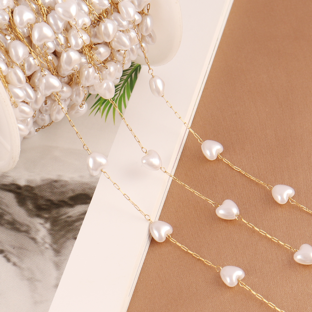 1Meters Stainless Steel Chain  - Pearl Trim Chain reseña y precio