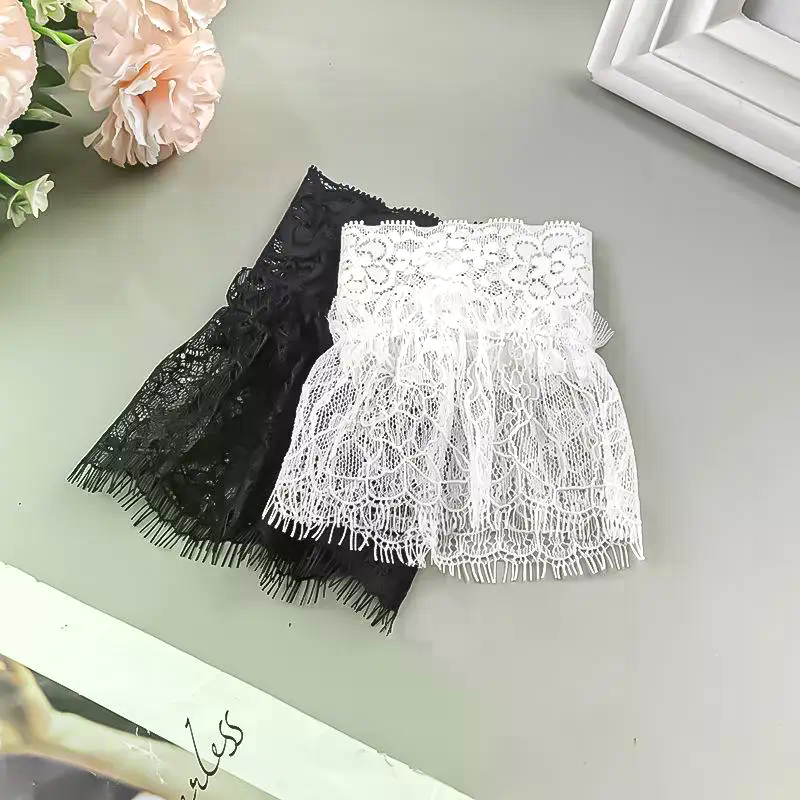 Women Fake Arm Sleeves With Sh - Tassel Fringe Trim reseña y precio