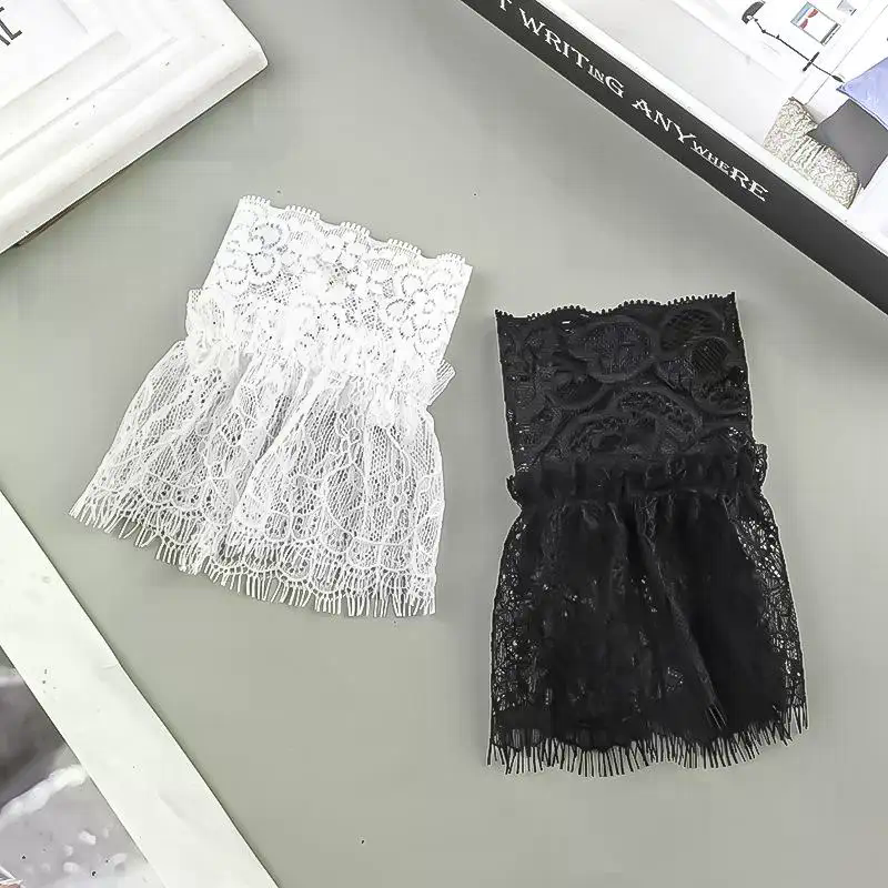 Women Fake Arm Sleeves With Sh - Tassel Fringe Trim reseña y precio