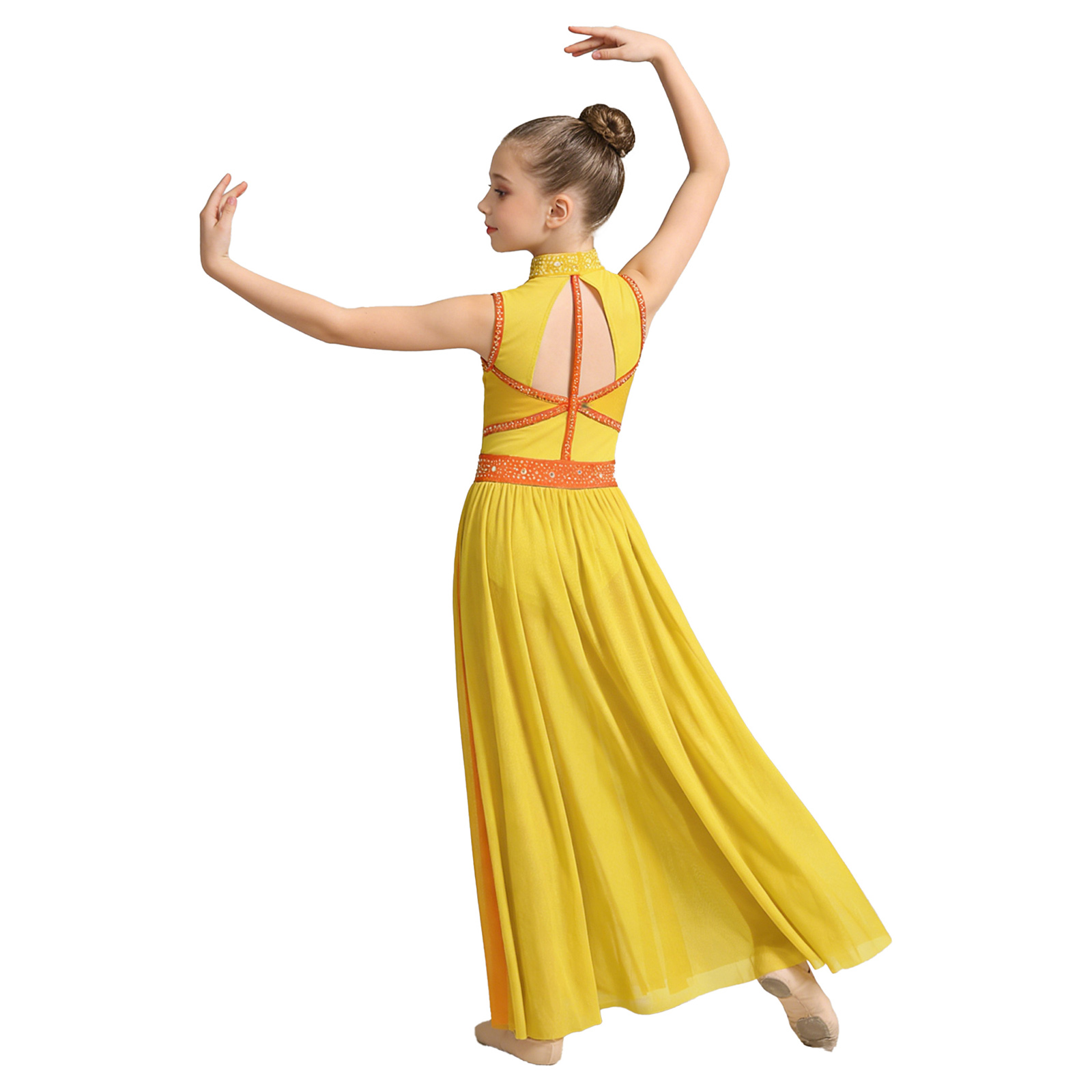 Kids Girls Modern Lyrical Danc - Rhinestone Banding Trim reseña y precio
