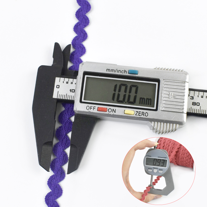 5/10/20M 10mm Wave Edge Elasti - Lace Ribbon Trim reseña y precio