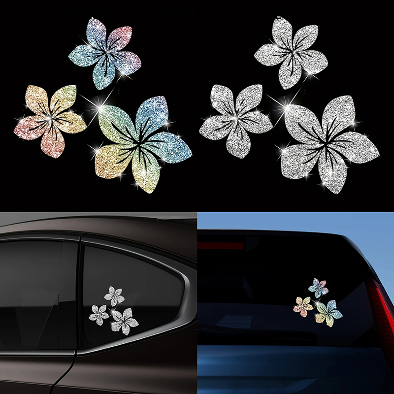 Floral Glitter Decorative Car  - Glitter Vinyl Roll reseña y precio