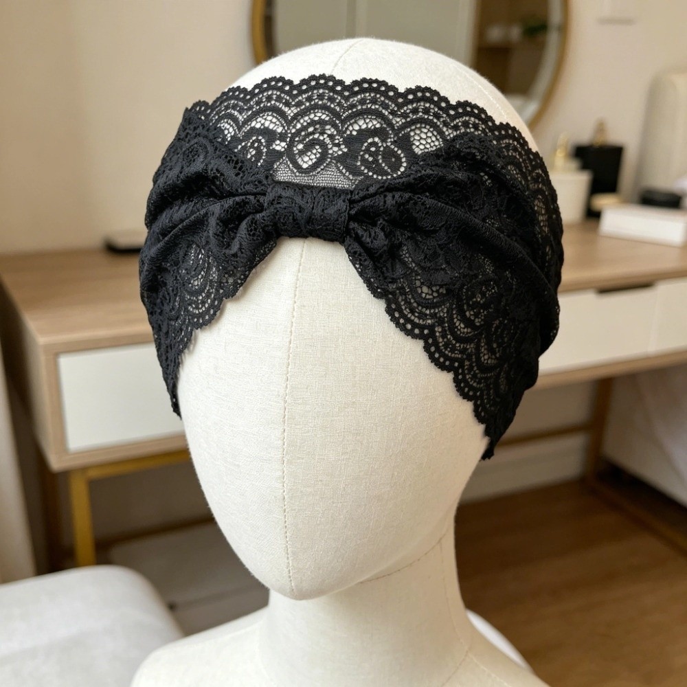 Sport Soft Solid Color Headban - Elastic Lace Trim reseña y precio