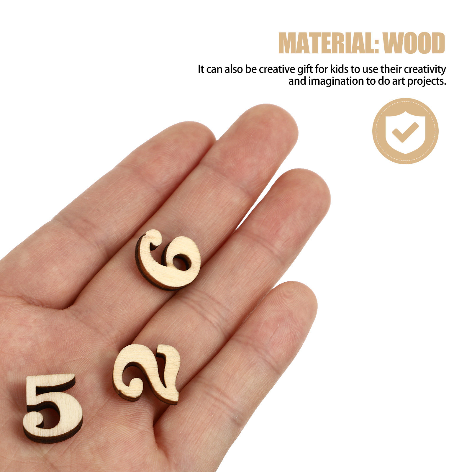 200Pcs Premium Wood Christmas  - Christmas Craft Embellishment reseña y precio