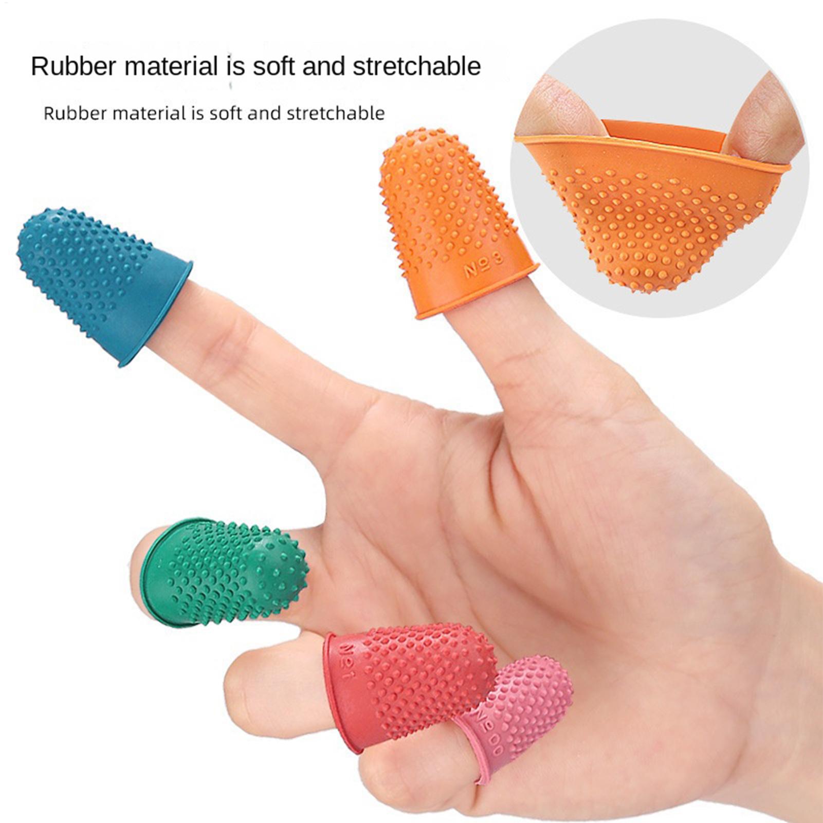 Finger Grips Rubber Reusable P - Embroidery Craft reseña y precio