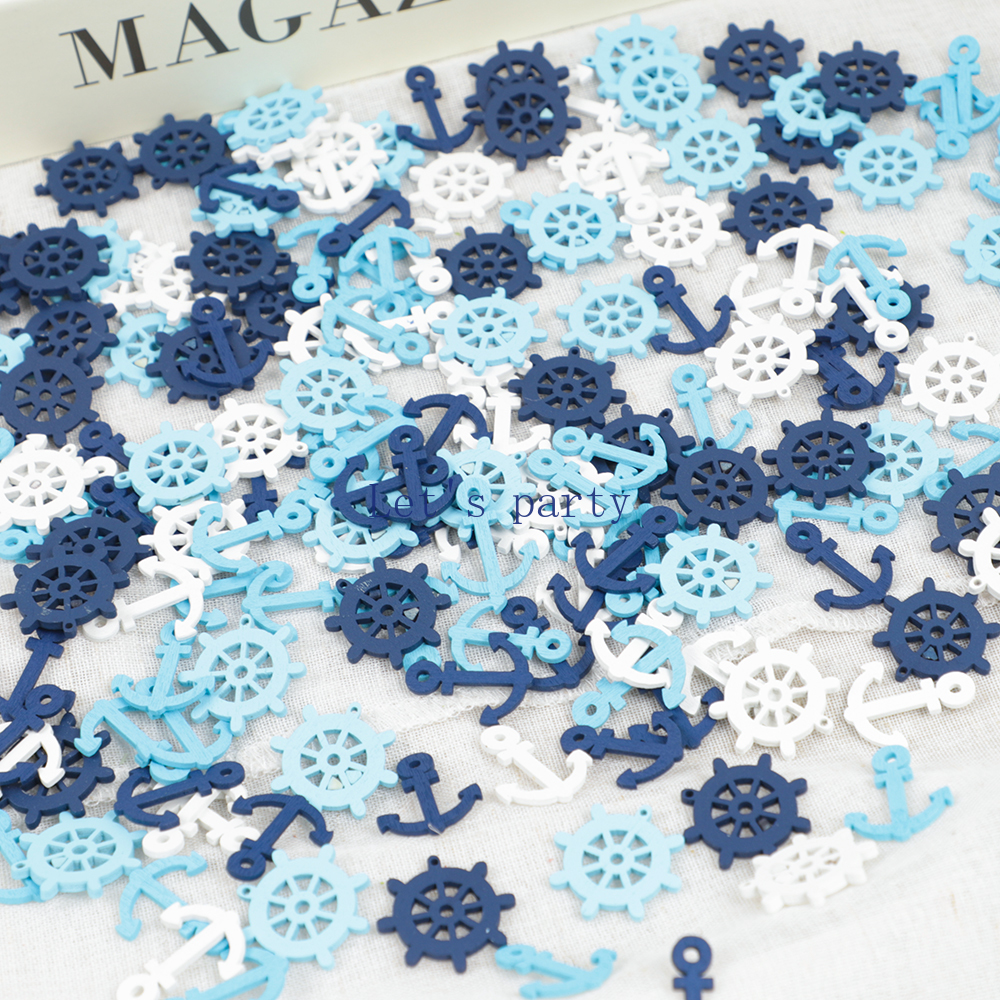 100pcs Nautical Beach Theme Bo - Christmas Craft Embellishment reseña y precio