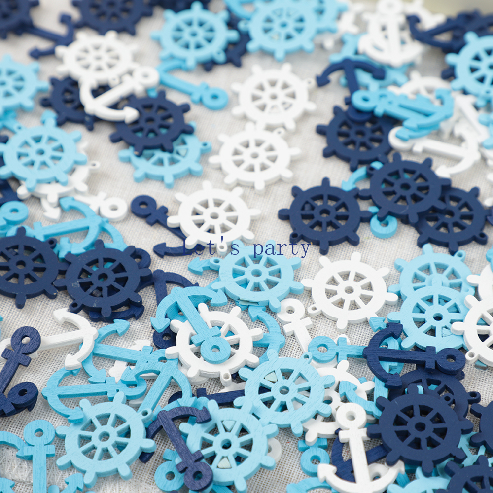 100pcs Nautical Beach Theme Bo - Christmas Craft Embellishment reseña y precio