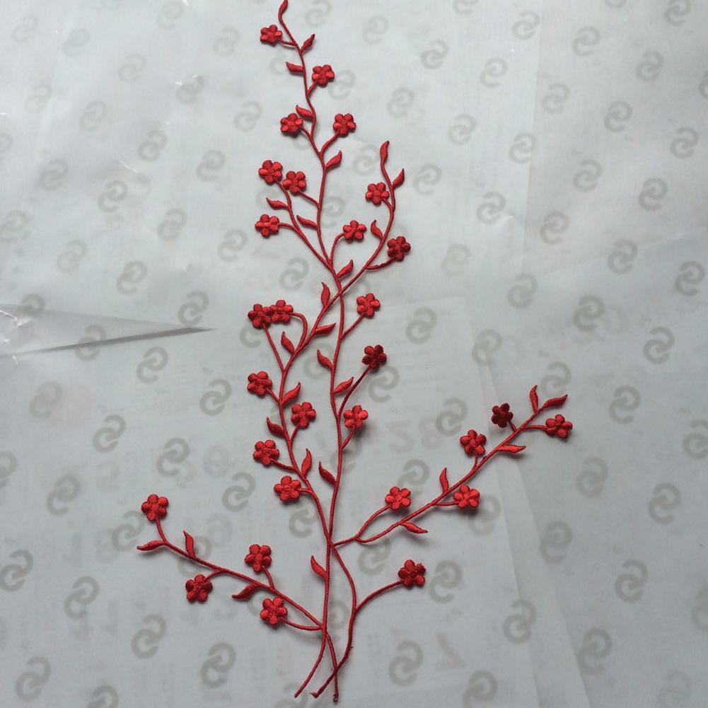 3D Flower Applique Plum Blosso - Applique Patch Flower reseña y precio