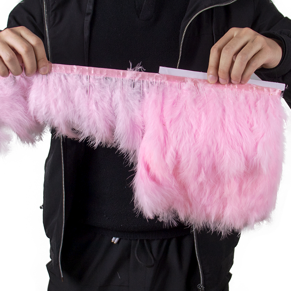 1M Fluffy Turkey Marabou Feath - Feather Trim Marabou reseña y precio