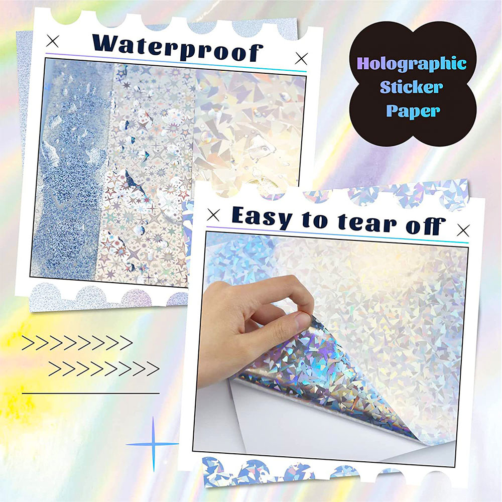 Glitter Self Adhesive Stickers - Glitter Vinyl Roll reseña y precio