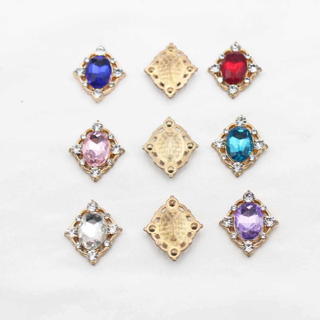 10Pcs Vintage Crystal Sew on C - Craft Embellishments reseña y precio