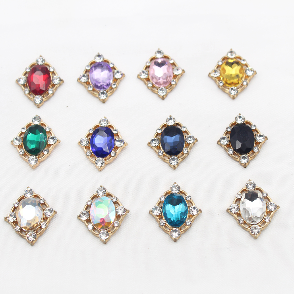 10Pcs Vintage Crystal Sew on C - Craft Embellishments reseña y precio