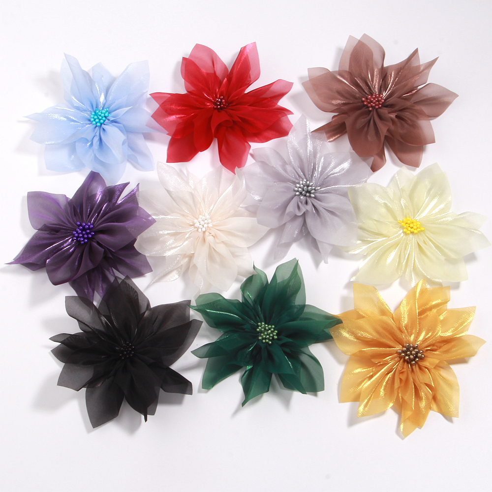 11cm Light Sense Yarn Flower O - Applique Patch Flower reseña y precio