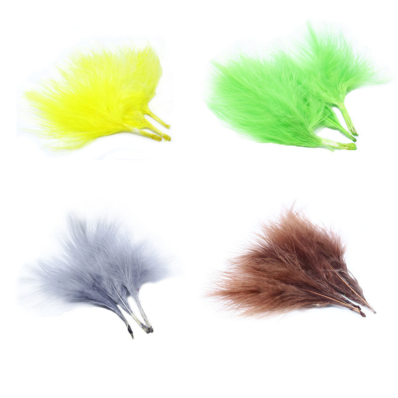Selected 20feathers turkey mar - Feather Trim Marabou reseña y precio