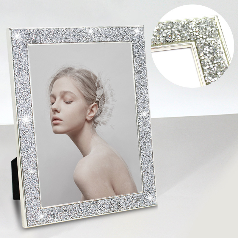 7-Inch Metallic Plated Picture - Sequin Fabric Panel reseña y precio