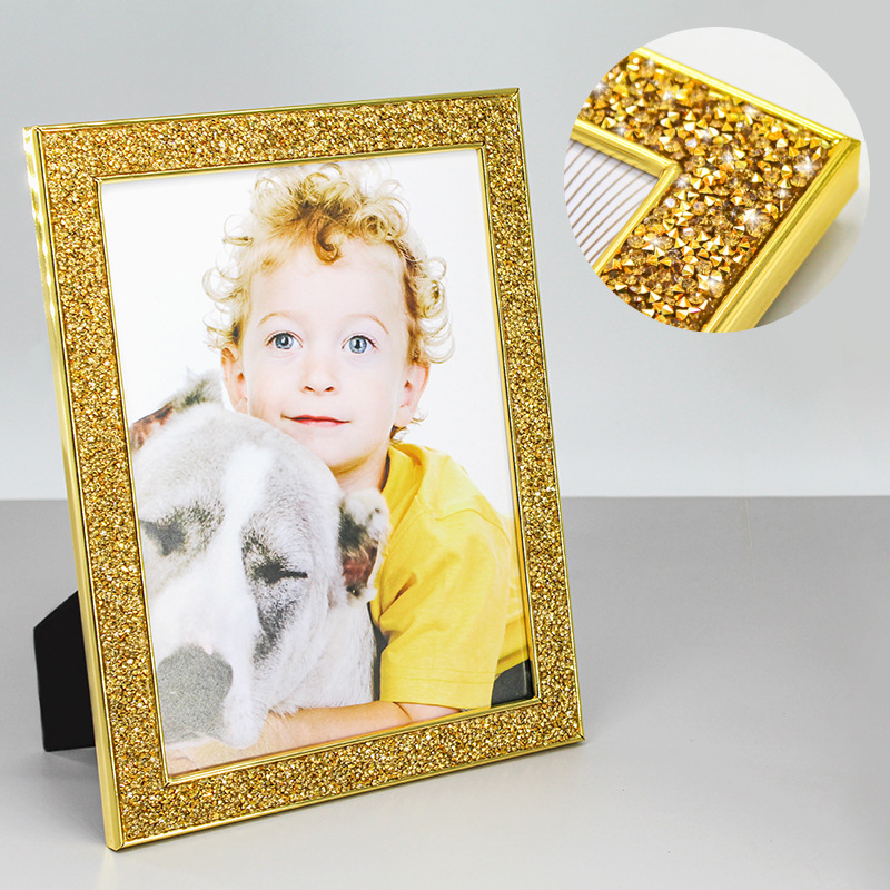 7-Inch Metallic Plated Picture - Sequin Fabric Panel reseña y precio