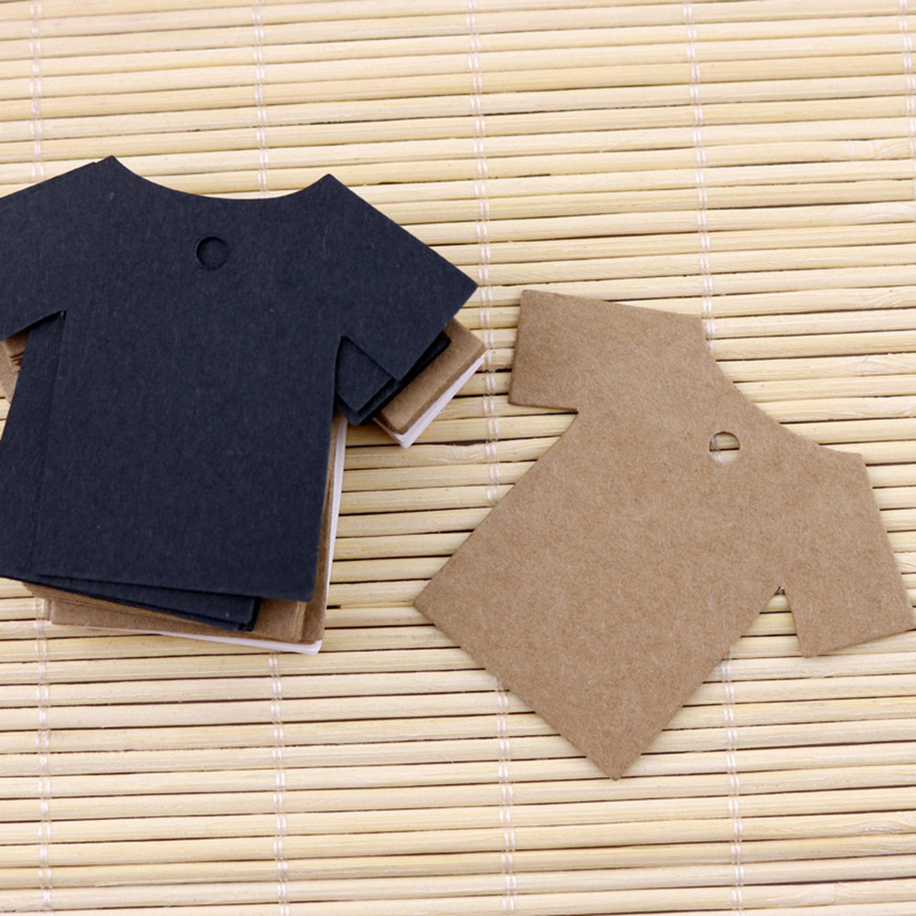 100Pcs Blank Kraft Paper Tags  - Craft Embellishments reseña y precio