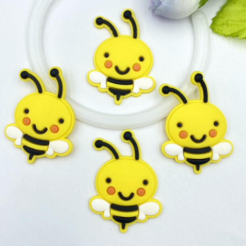 10/20/30pcs cute PVC bee flexi - Embellishment Glue Craft reseña y precio