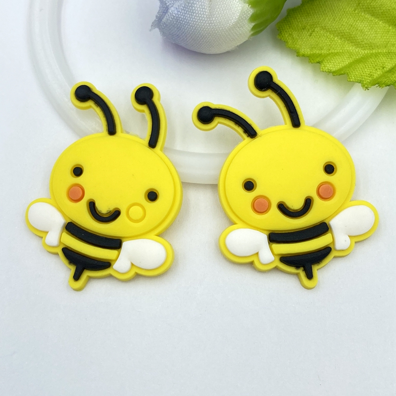10/20/30pcs cute PVC bee flexi - Embellishment Glue Craft reseña y precio